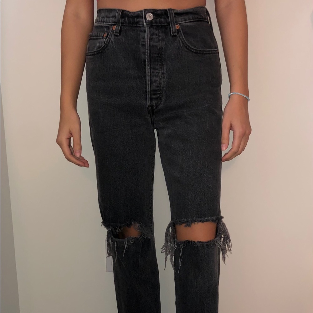 Levi’s Ribcage Straight Ankle Jeans